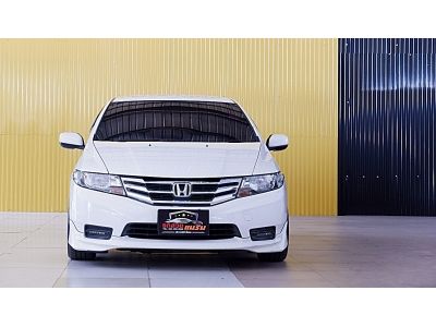 2013 Honda City 1.5 V i-VTEC ชุดแต่ง Modulo Auto CVT สีขาว ชุดแต่งรอบคัน ล้อแม็กใหม่